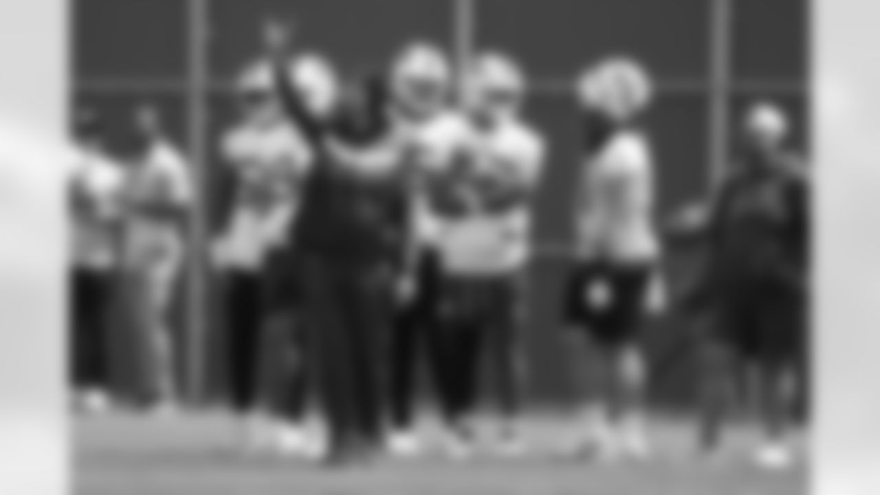 Ryan Nielsen, Hayden Harris (52), Casey Rogers (71). Buffalo Bills Mandatory Minicamp, June 11, 2025 at the Buffalo Bills Training Center.