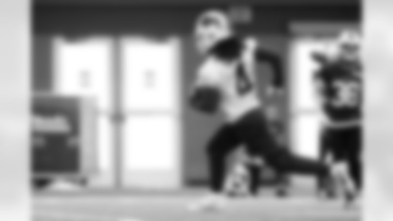 James Cook (4). Buffalo Bills Divisional Round, January 15, 2026 at Buffalo Bills Training Center.