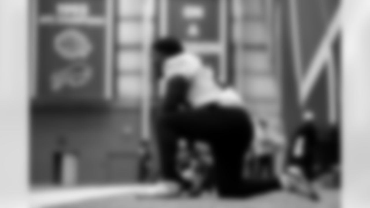 Frank Gore Jr.. Buffalo Bills Week 15 Practice, December 11, 2025 at Buffalo Bills Training Center.