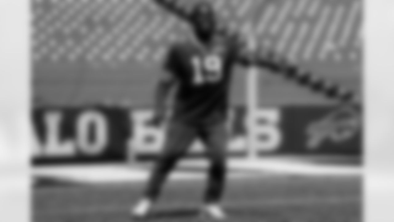 Donald Jones. Buffalo Bills and Wegmans Play 60, May 16, 2025 at Highmark Stadium.