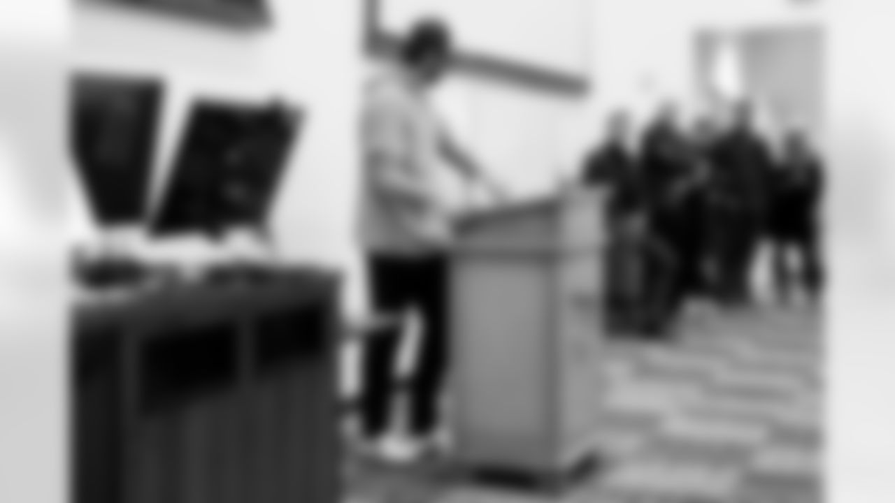 Josh Allen Athletics Facility Tour, November 21, 2025 at University of Wyoming.