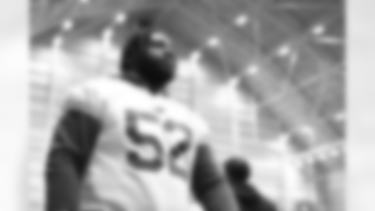 Jordan Phillips (52). Buffalo Bills Week 9 Practice, October 30, 2025 at the Buffalo Bills Training Center.