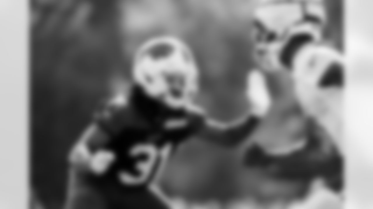 Maxwell Hairston (31). Buffalo Bills Training Camp, July 24, 2025 at St. John Fisher University.
