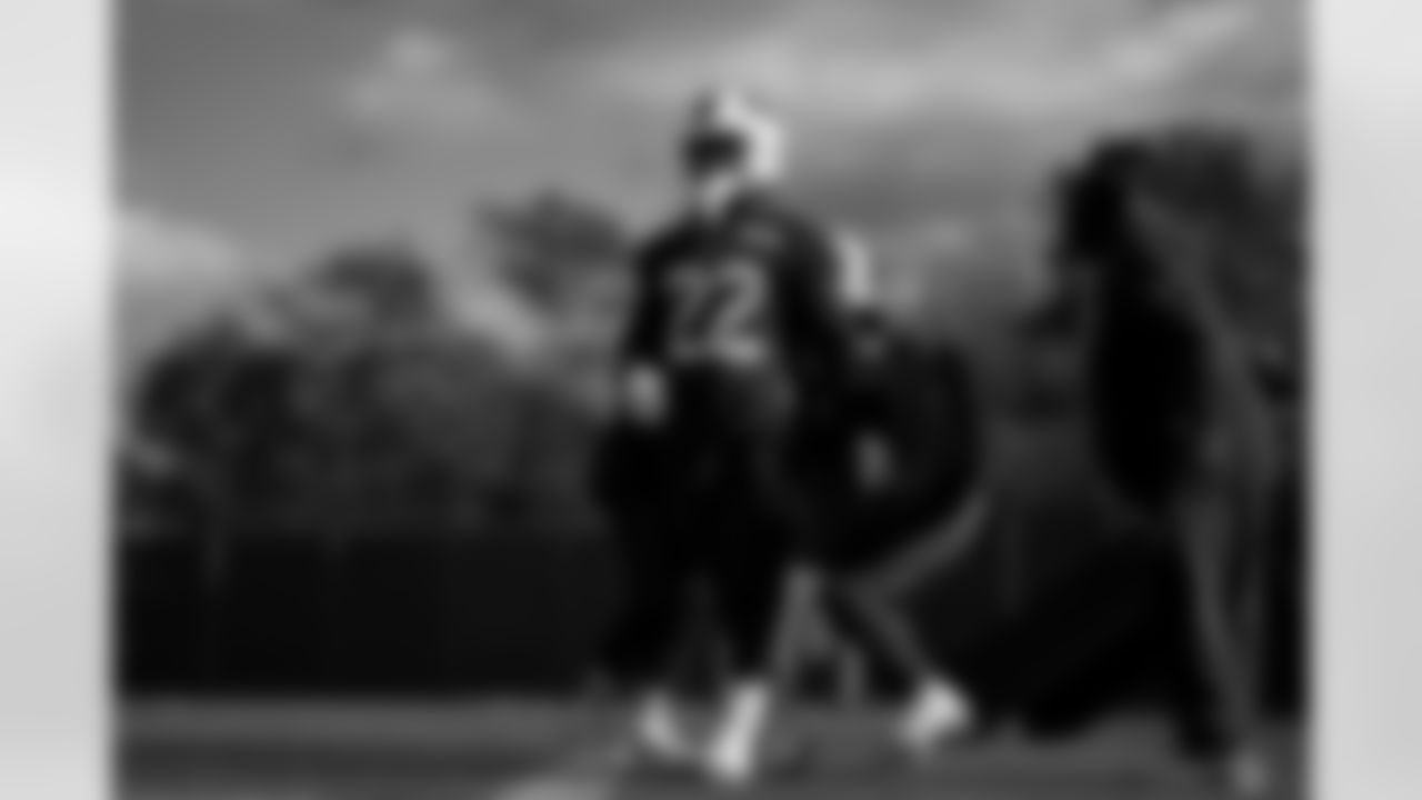 Ray Davis (22). Buffalo Bills Week 10 Practice, November 06, 2025 at Buffalo Bills Training Center.