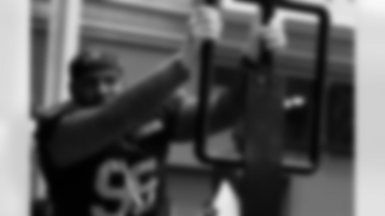 Deone Walker (96). Buffalo Bills Week 13 Practice, November 26, 2025 at Buffalo Bills Training Center.