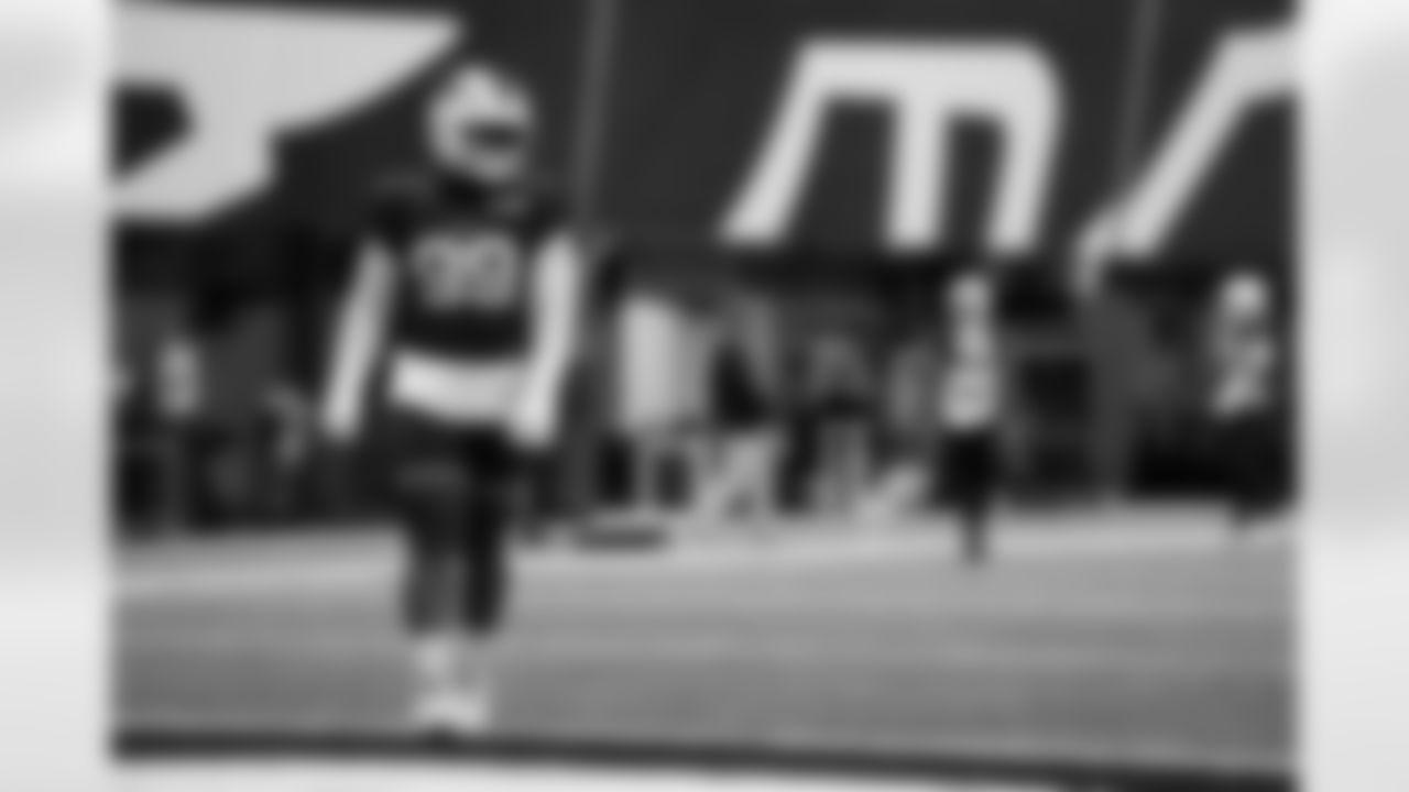 Larry Ogunjobi (99). Buffalo Bills Week 8 Practice, October 22, 2025 at HIghmark Stadium.