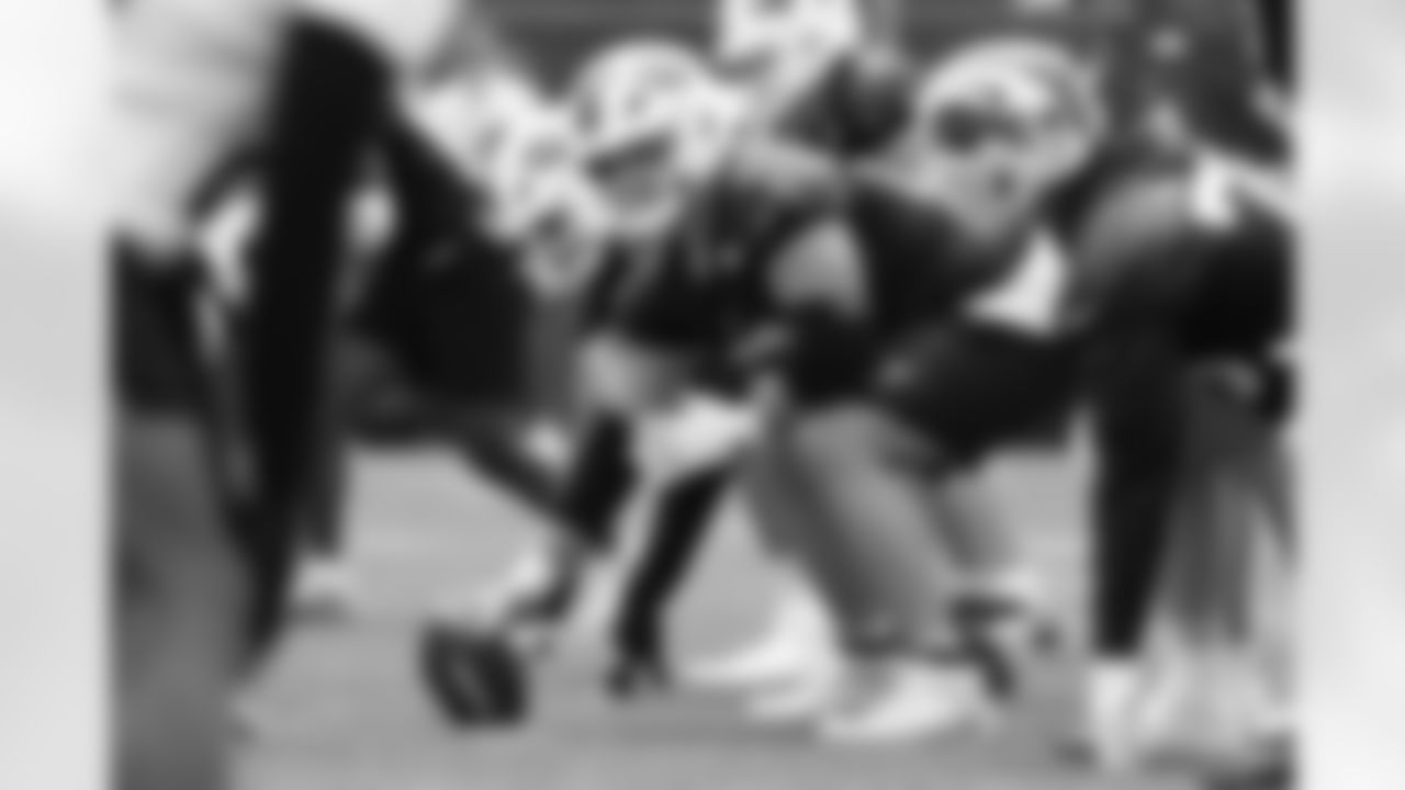Connor McGovern (66). Buffalo Bills OTA workouts, June 03, 2025 at the Buffalo Bills Training Center.