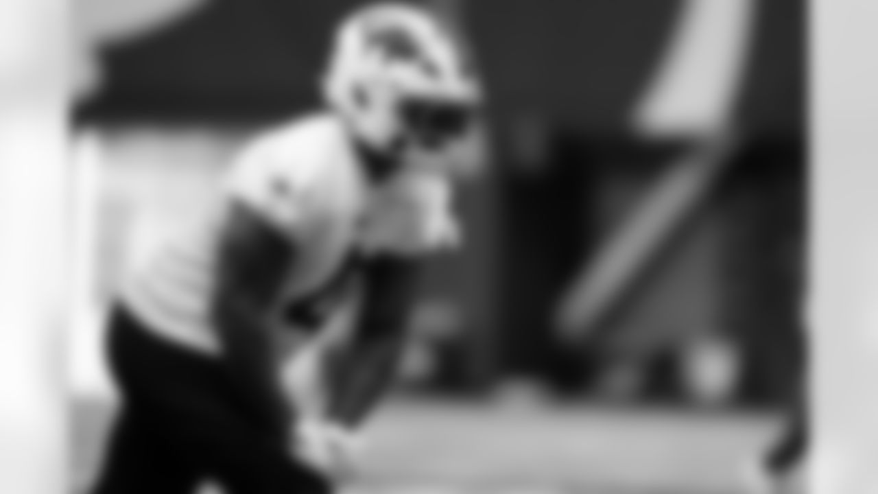 Reggie Gilliam (41). Buffalo Bills Week 6 Practice, October 11, 2025 at Buffalo Bills Training Center.