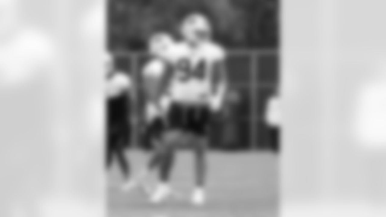 Landon Jackson (94). Buffalo Bills OTA workouts, June 03, 2025 at the Buffalo Bills Training Center.