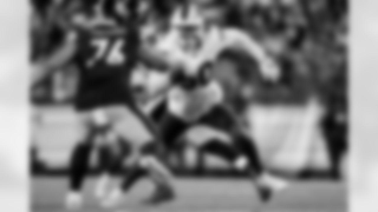 Greg Rousseau (50). Pittsburgh Steelers vs Buffalo Bills, Regular Season, November 30, 2025 at Acrisure Stadium.