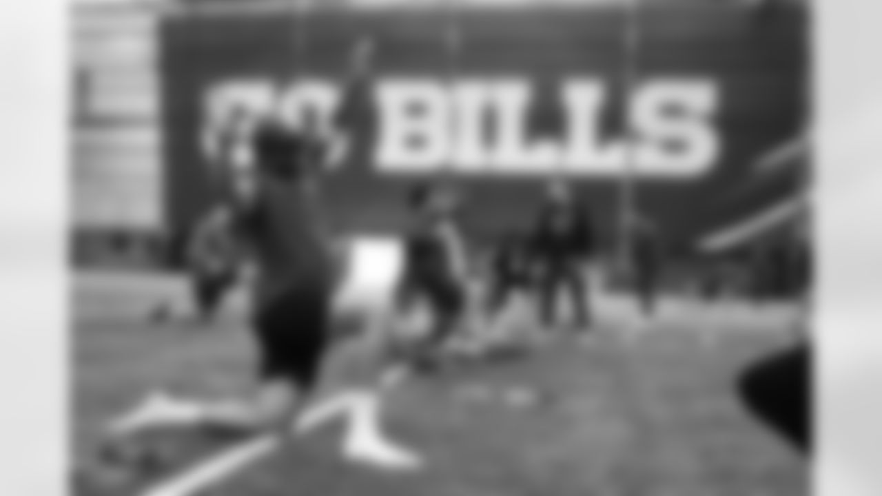 Ryan Van Demark. Buffalo Bills players train during Phase Two of voluntary off-season workouts, May 7, 2025 at the Buffalo Bills Training Center.