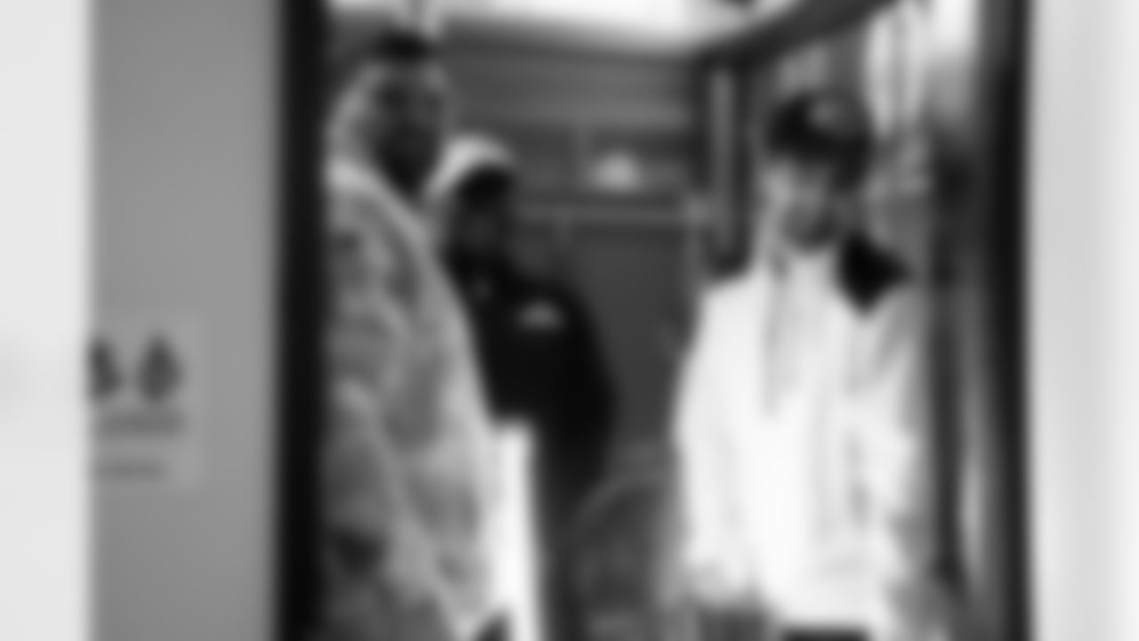 Behind-the-scenes from the Thurman Thomas video honoring the closing of Highmark Stadium, April 09, 2025.