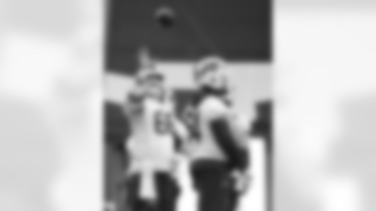 Connor McGovern (66). Buffalo Bills Wild Card Week Friday Practice, January 09, 2026 at Buffalo Bills Training Center.