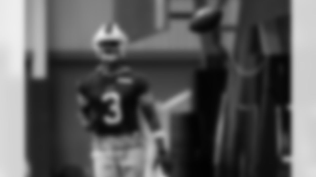 Damar Hamlin (3). Buffalo Bills Divisional Round Practice, January 14, 2026 at Buffalo Bills Training Center.