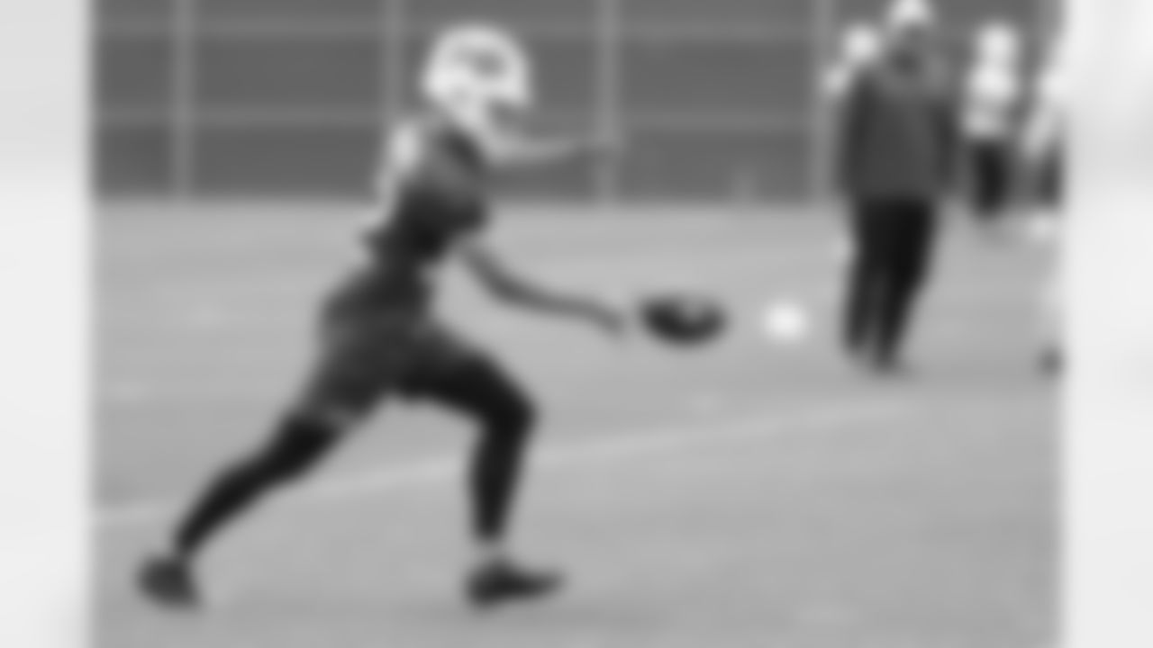 Jake Camarda (32). Buffalo Bills OTA workouts, May 27, 2025 at the Buffalo Bills Training Center.