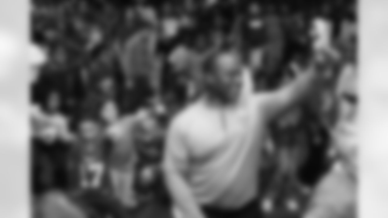 Billy Buffalo, DJ Milk, DJ Yes and Highmark host a Buffalo Bills pep rally for Heritage Heights Elementary students, November 14, 2025.