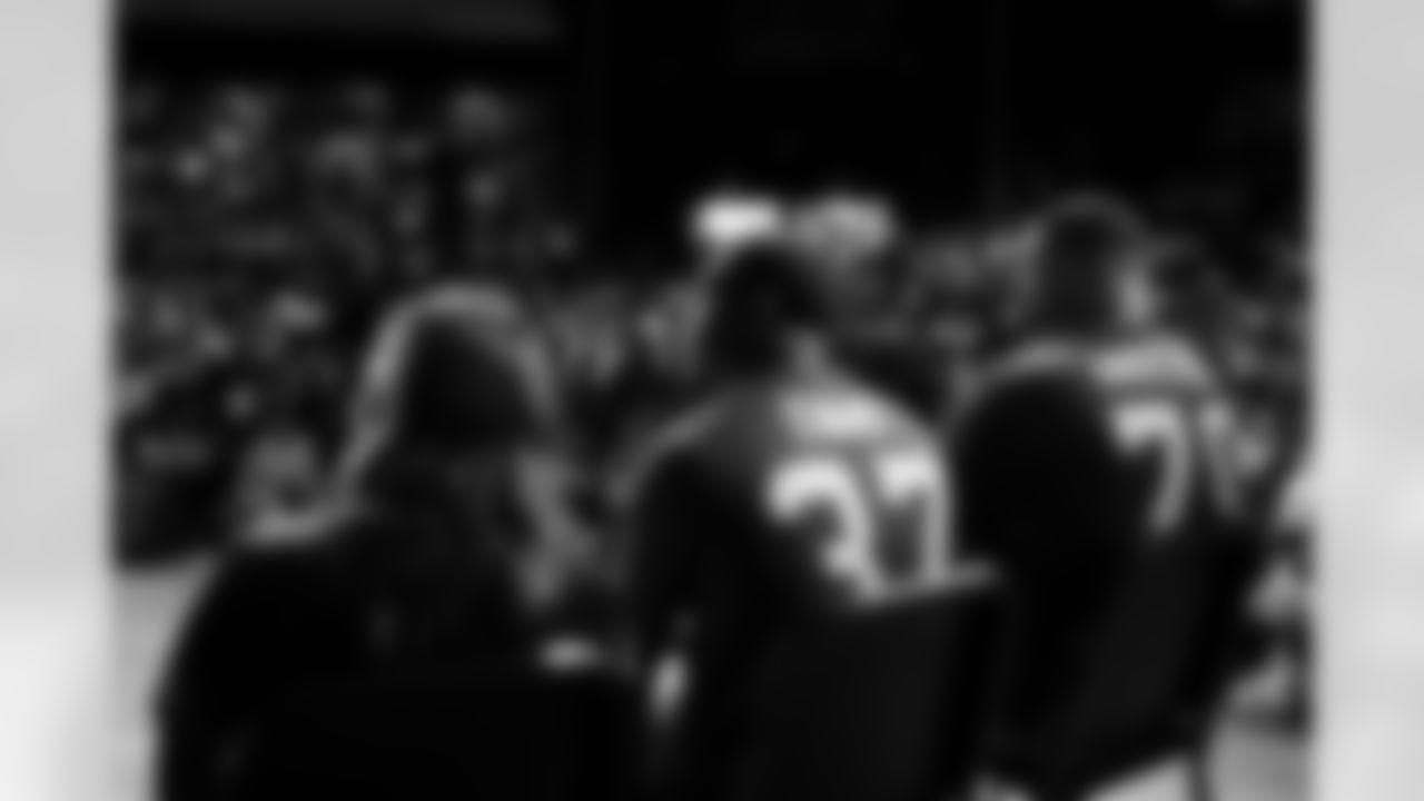 Buffalo Bills Huddle for Hunger School Visit, April 29, 2025 at Orchard Park High School.
