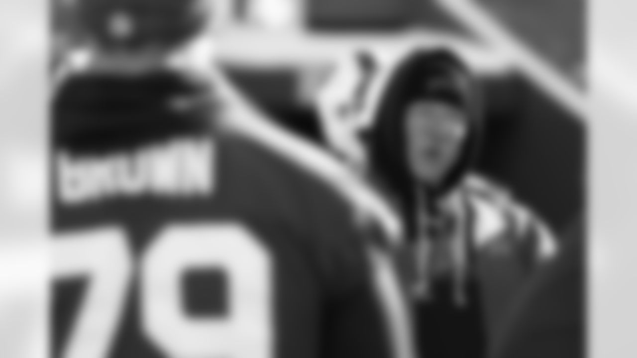 Aaron Kromer. Buffalo Bills Week 14 Practice, December 05, 2025 at Highmark Stadium.