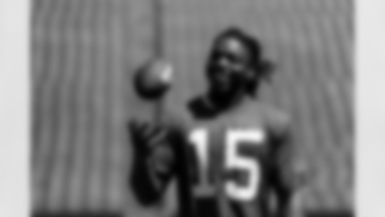 Laviska Shenault Jr. (15). Buffalo Bills and Wegmans Play 60, May 16, 2025 at Highmark Stadium.