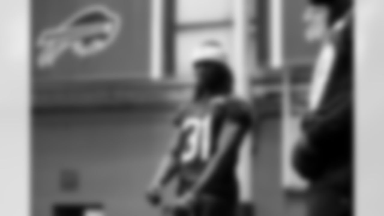 Maxwell Hairston. Buffalo Bills Week 15 Practice, December 11, 2025 at Buffalo Bills Training Center.