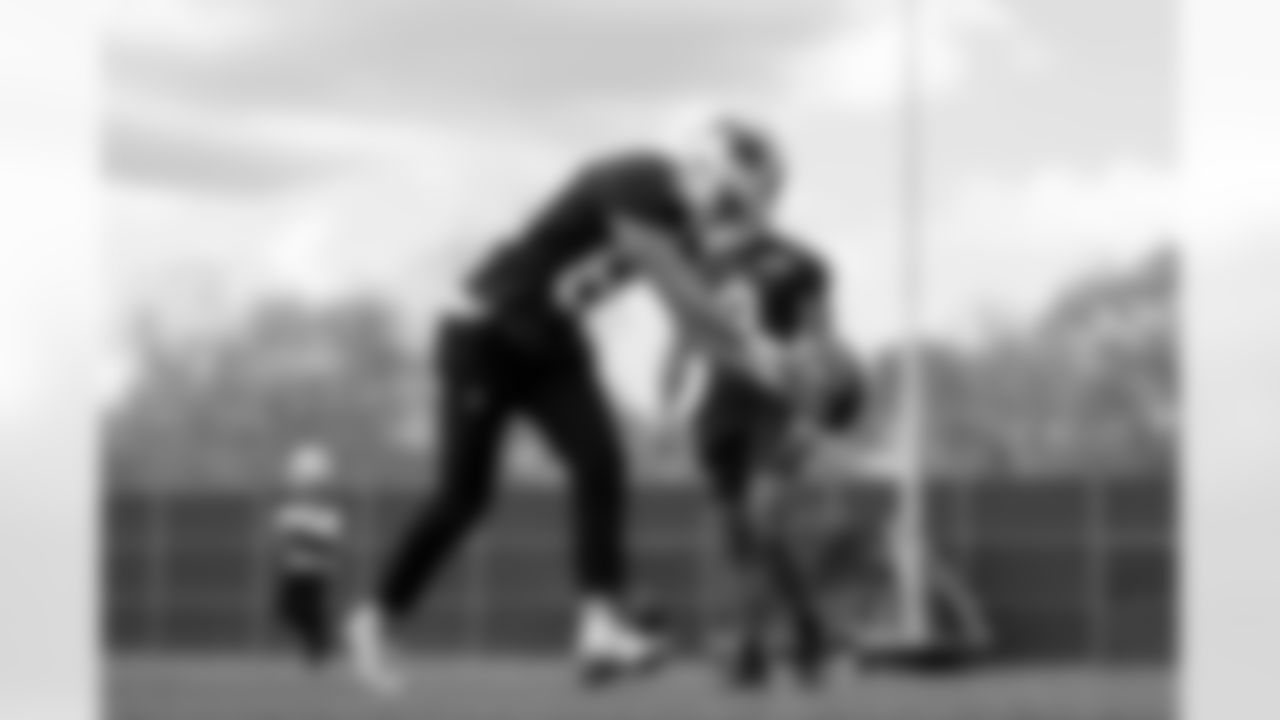 Stephen Gosnell. Buffalo Bills Rookie Minicamp, May 09, 2025 at the Buffalo Bills Training Center.