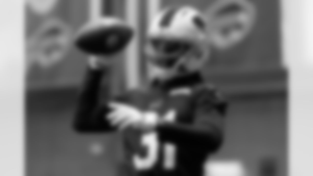 Maxwell Hairston (31). Buffalo Bills Week 11 Practice, November 12, 2025 at Buffalo Bills Training Center.