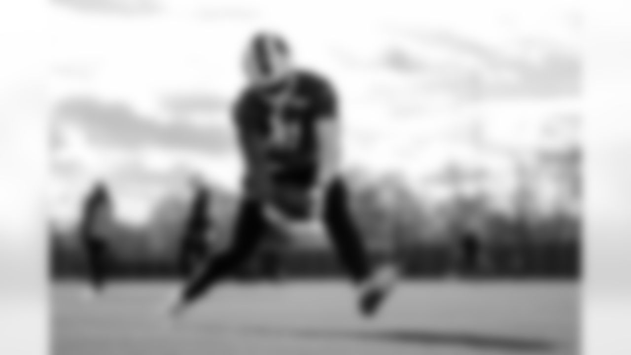 Reggie Gilliam (41). Buffalo Bills Week 10 Practice, November 06, 2025 at Buffalo Bills Training Center.