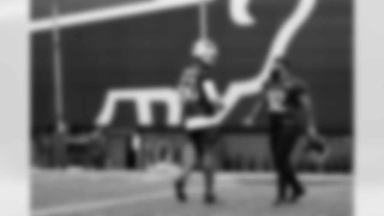 Greg Rousseau (50), DaQuan Jones (92). Buffalo Bills Week 11 Practice, November 12, 2025 at Buffalo Bills Training Center.