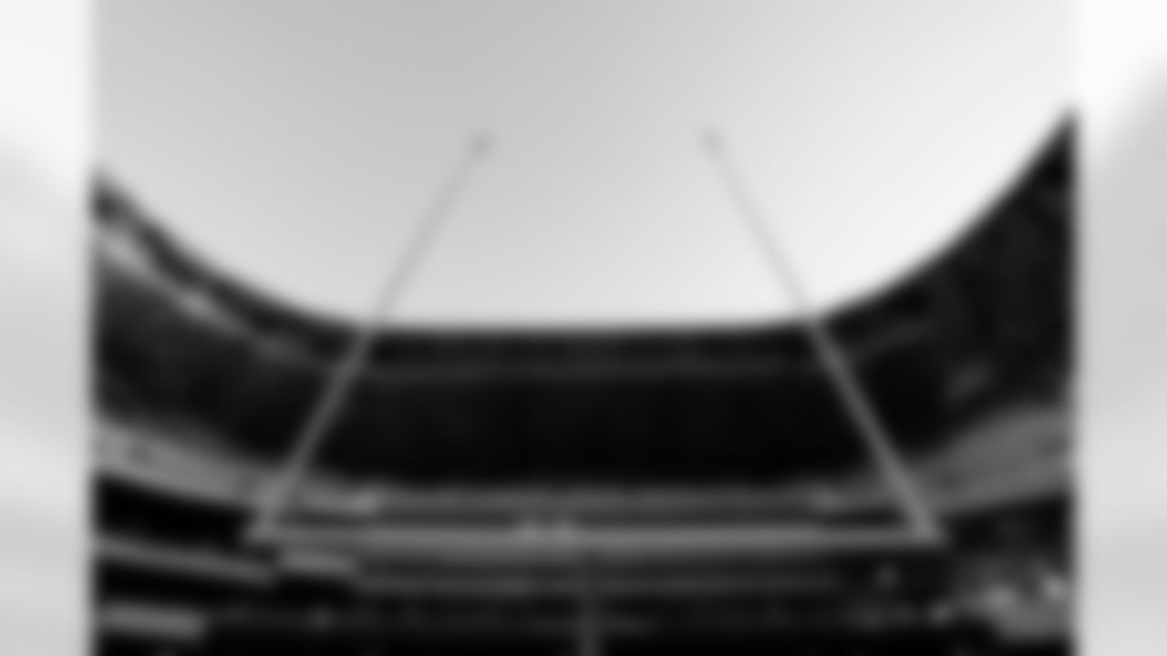 New Highmark Stadium Field Goal Post Install, October 06, 2025 at Highmark Stadium.