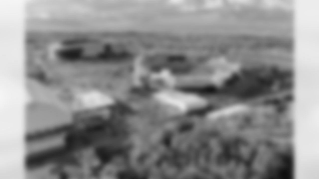 Fall Foliage with New Stadium Construction, July 20, 2025 at Highmark Stadium.