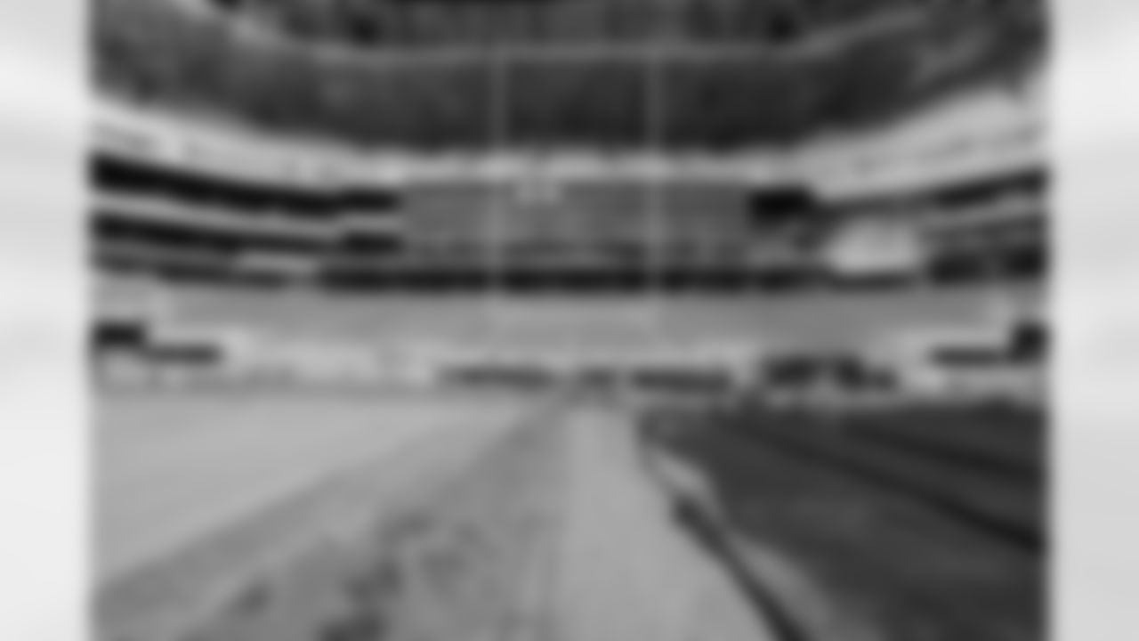 New Highmark Stadium Field Goal Post Install, October 06, 2025 at Highmark Stadium.