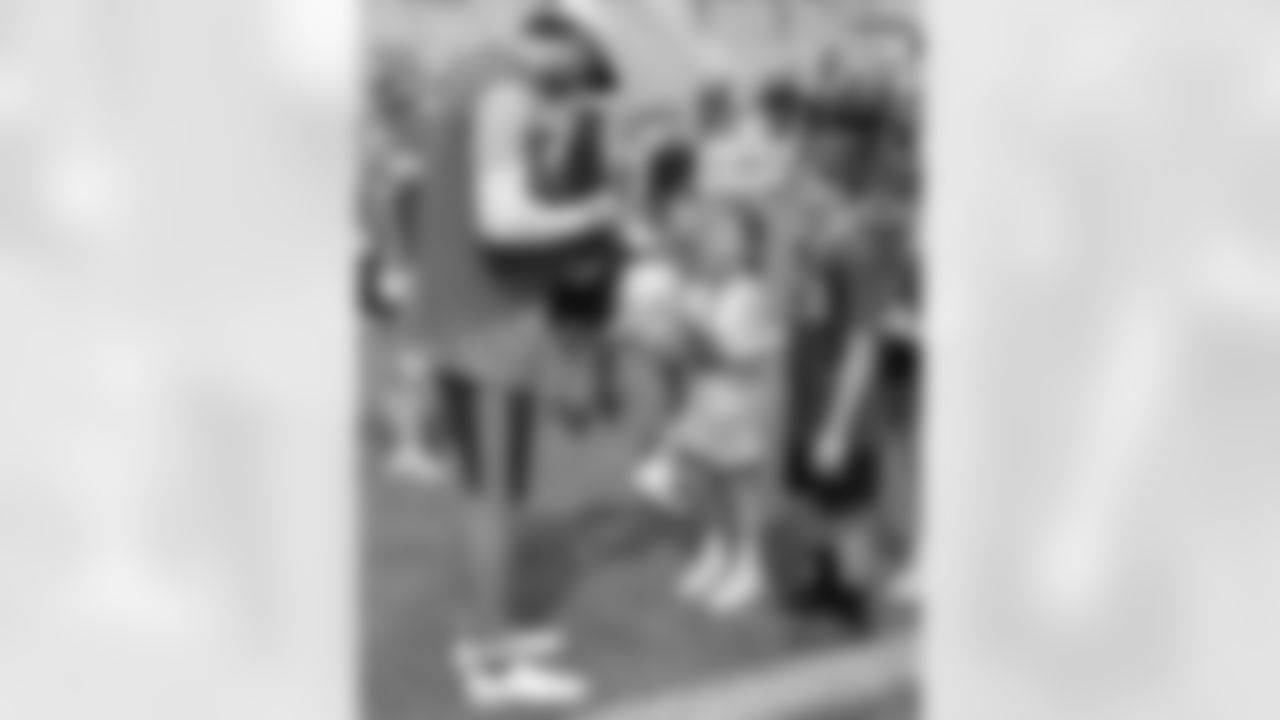 Josh Allen with fans. Buffalo Bills Training Camp, July 29, 2024 at St. John Fisher University.