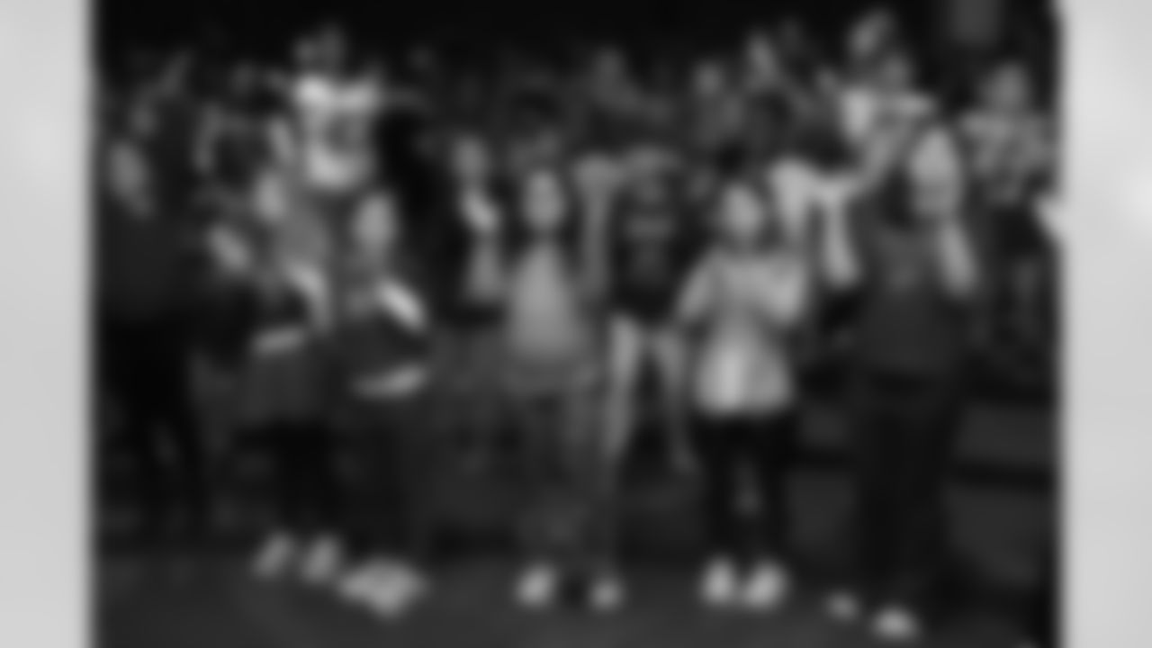 Billy Buffalo, DJ Milk, DJ Yes and Highmark host a Buffalo Bills pep rally for Heritage Heights Elementary students, November 14, 2025.