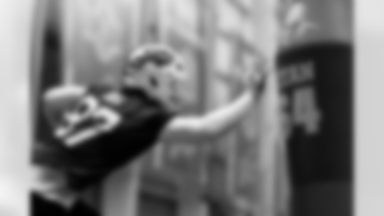 Joey Bosa (97). Buffalo Bills Week 13 Practice, November 28, 2025 at Buffalo Bills Training Center.