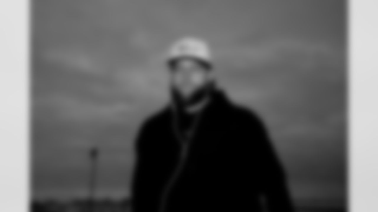 Ryan Van Demark (74). Buffalo Bills travel to Pittsburgh, November 29, 2025 at Buffalo Niagara International Airport.