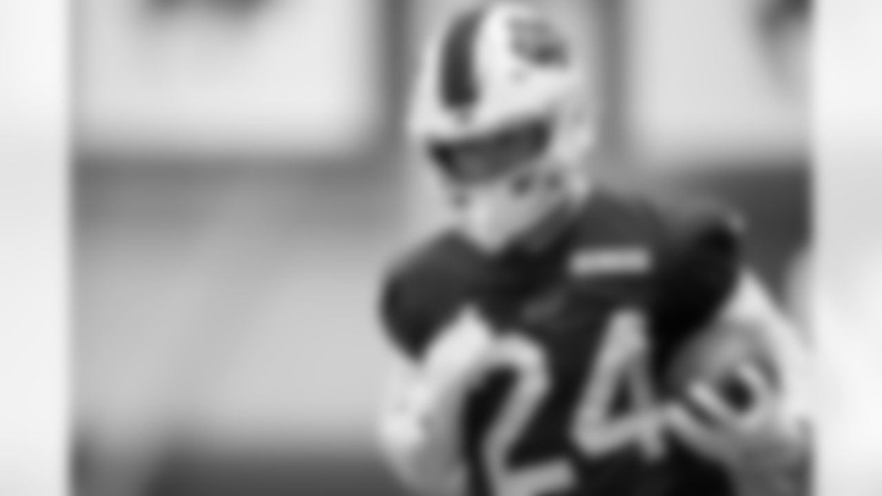 Cole Bishop (24). Buffalo Bills Week 16 Practice, December 18, 2025 at Buffalo Bills Training Center.