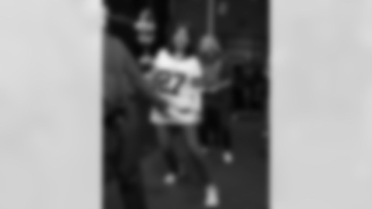 Billy Buffalo, DJ Milk, DJ Yes and Highmark host a Buffalo Bills pep rally for Heritage Heights Elementary students, November 14, 2025.