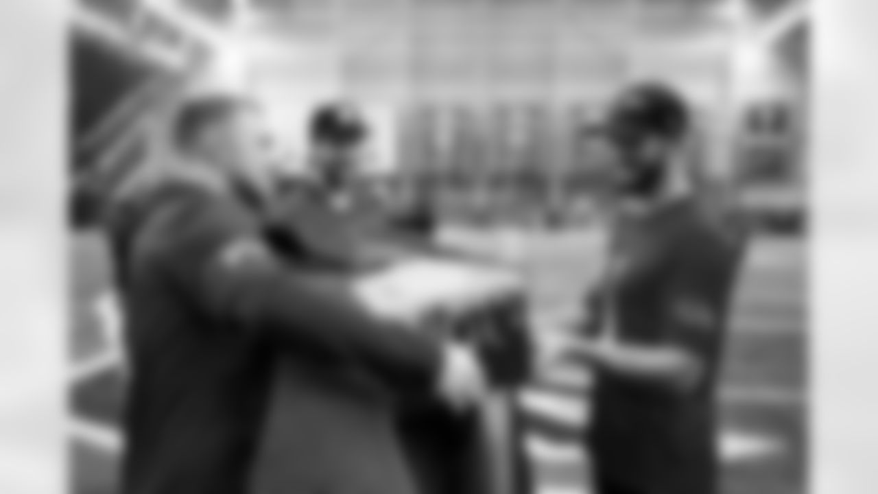 Mitchell Trubisky NVP Award, January 07, 2026 at Buffalo Bills Training Center.