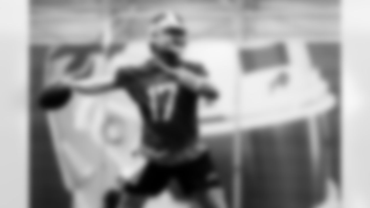 Josh Allen. Buffalo Bills Week 16 Practice, December 19, 2025 at Buffalo Bills Training Center.