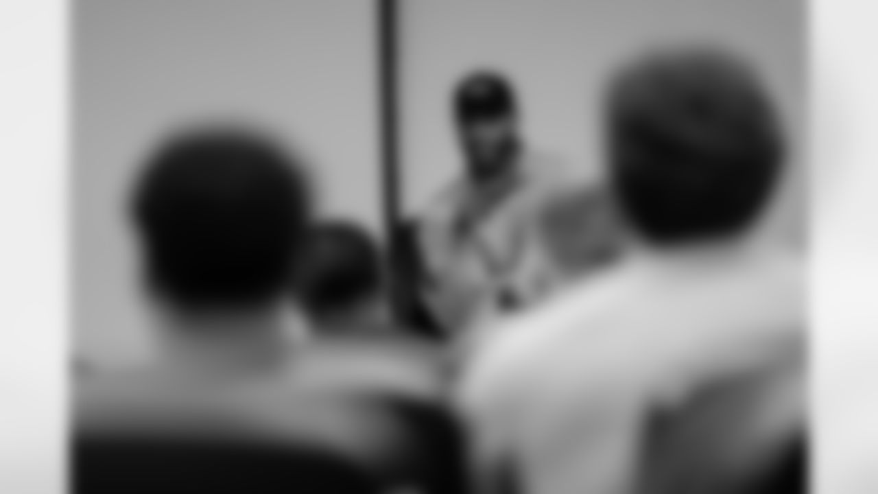 Rookie Team Meeting, May 27, 2025 at the Buffalo Bills Training Center.