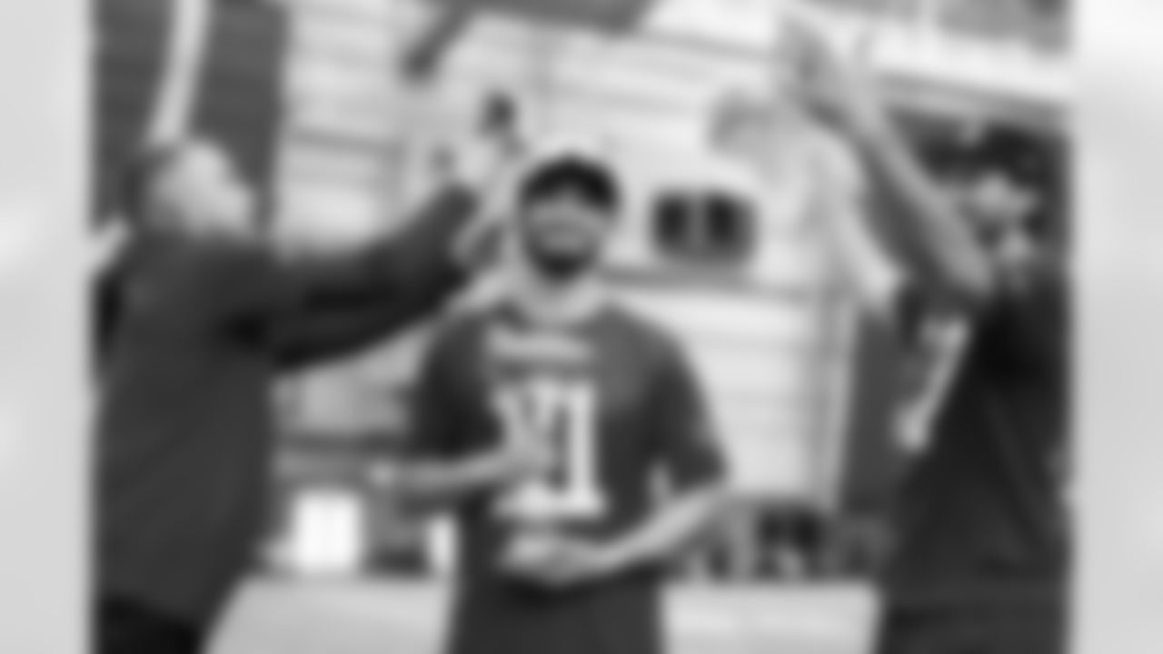 Mitchell Trubisky NVP Award, January 07, 2026 at Buffalo Bills Training Center.