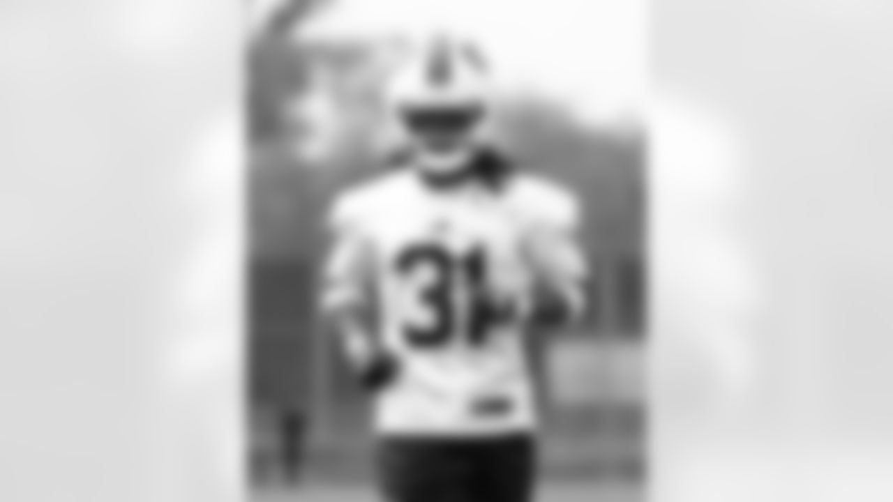Maxwell Hairston (31). Buffalo Bills OTA workouts, June 03, 2025 at the Buffalo Bills Training Center.