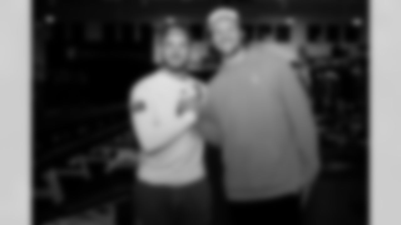 Josh Allen Athletics Facility Tour, November 21, 2025 at University of Wyoming.