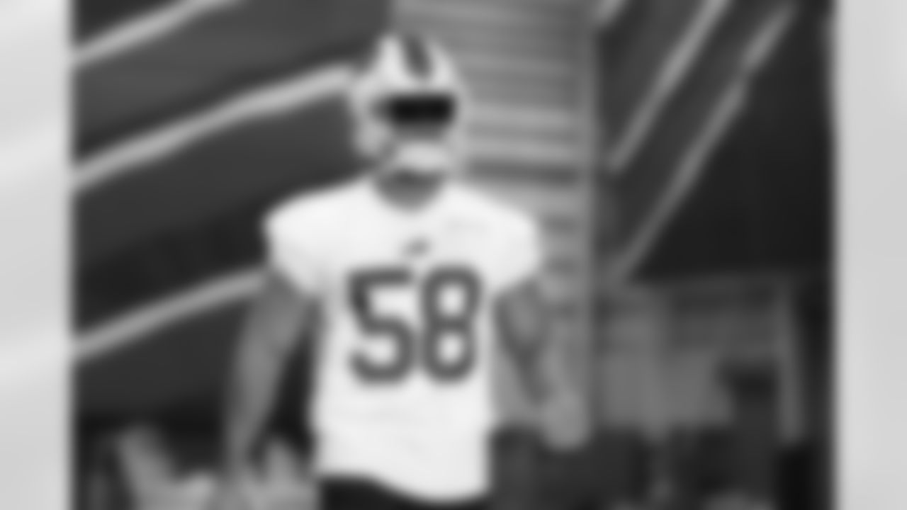 Matt Milano (58). Buffalo Bills Mandatory Minicamp, June 10, 2025 at the Buffalo Bills Training Center.