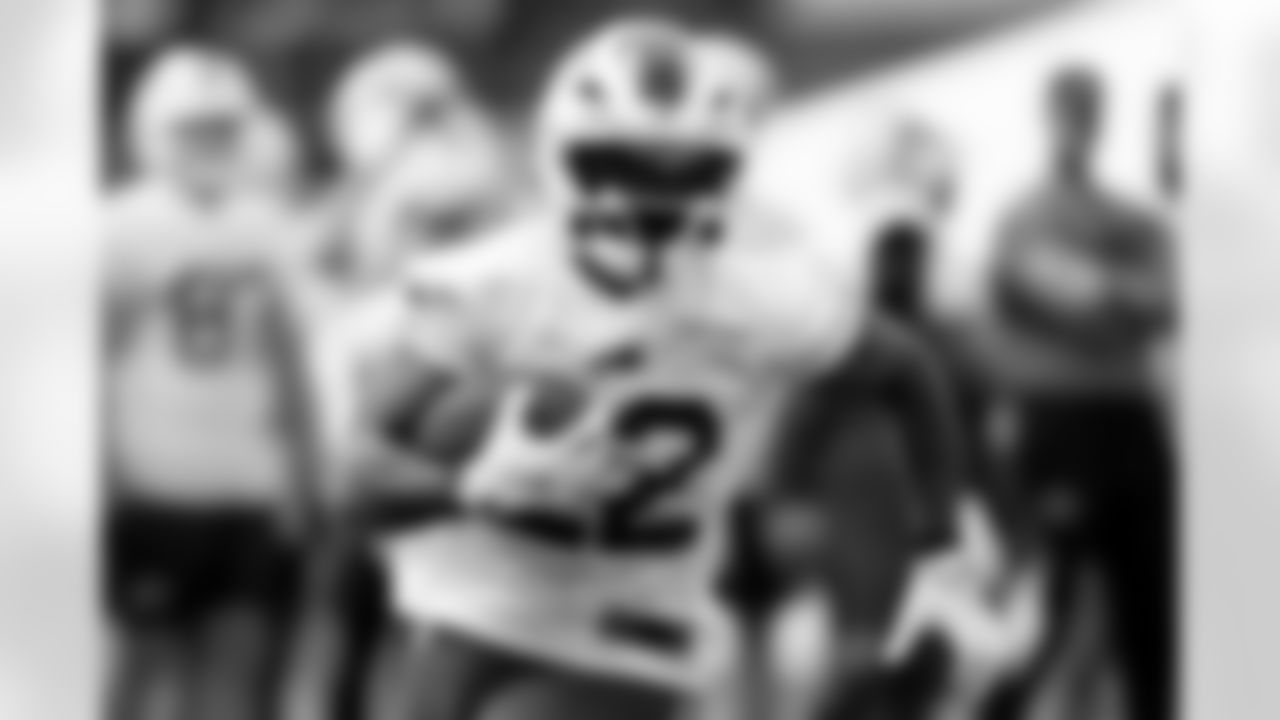 Ray Davis (22). Buffalo Bills Training Camp, July 25, 2025 at St. John Fisher University.