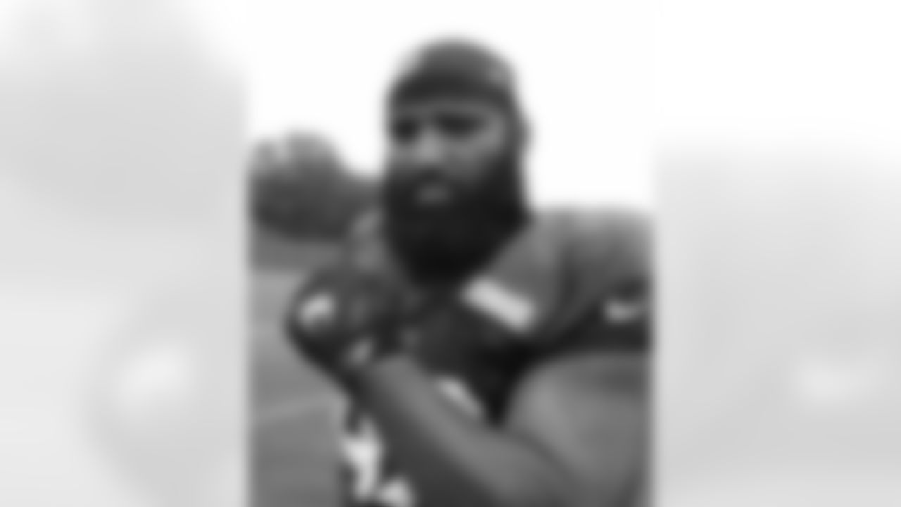 DaQuan Jones (92). Buffalo Bills Training Camp, August 20, 2025 at Buffalo Bills Training Facility.