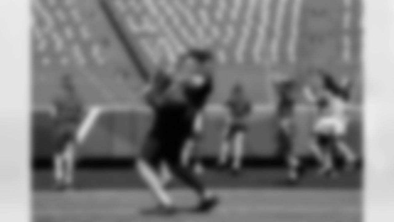 Alec Anderson (70). Buffalo Bills and Wegmans Play 60, May 16, 2025 at Highmark Stadium.