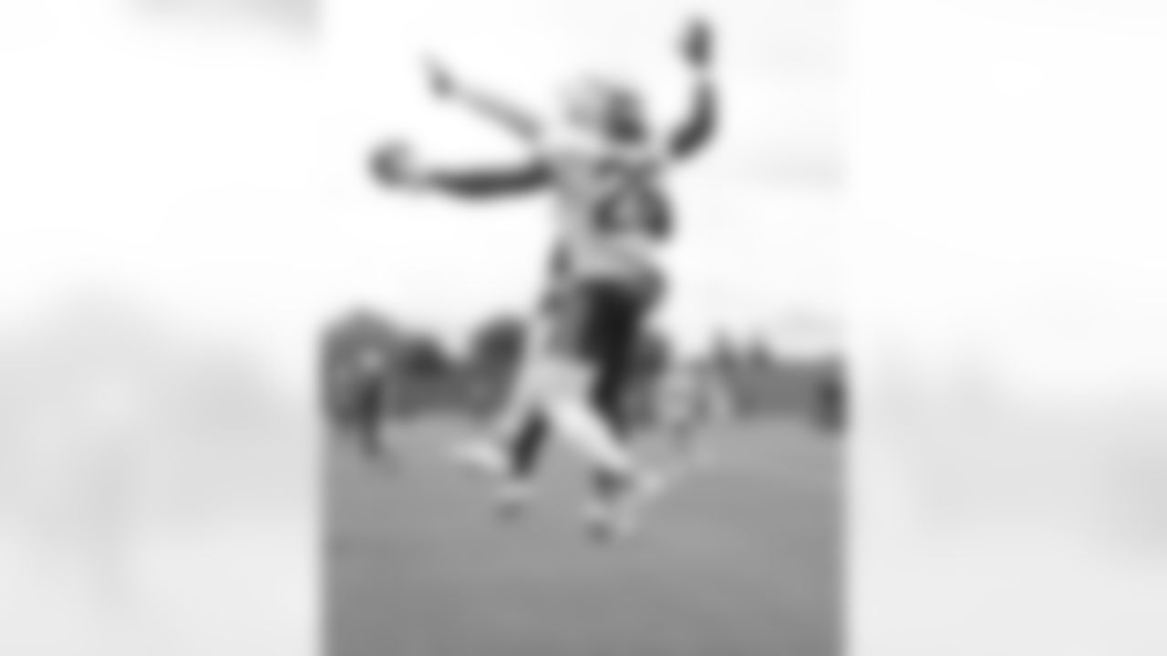 Ty Johnson (26). Buffalo Bills Training Camp, August 13, 2025 at Buffalo Bills Training Facility.