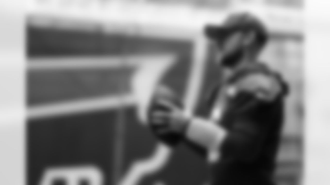 Shane Buechele (6). Buffalo Bills Week 13 Practice, November 28, 2025 at Buffalo Bills Training Center.