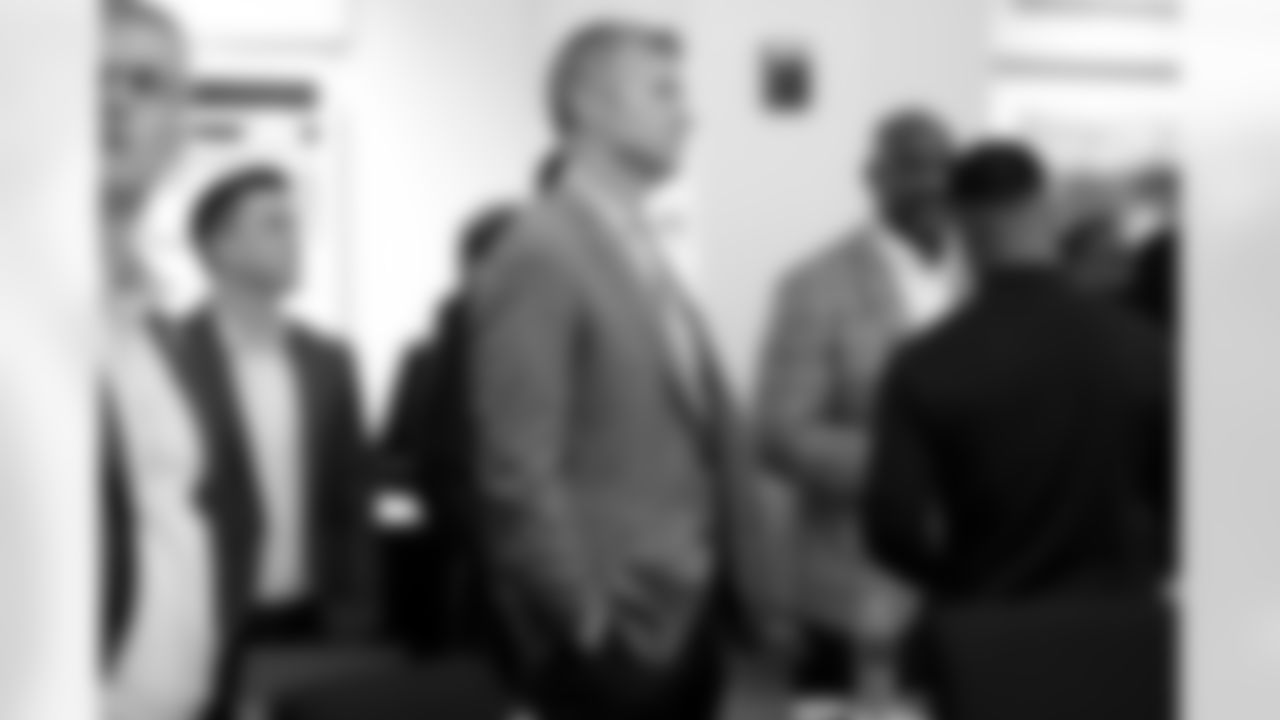 Brian Gaine. Scenes from the Buffalo Bills draft room during Round 2 of the 2025 NFL Draft at the Buffalo Bills Training Center, April 25, 2025.